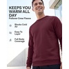 image:image3 Pack Mens Fleece Pullover Sweatshirt Long Sleeve Crewneck Soft SweaterSet 6