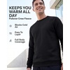 image:image3 Pack Mens Fleece Pullover Sweatshirt Long Sleeve Crewneck Soft SweaterSet 7