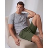 image:image3 Pack Mens Pajama Shorts Sleep Lounge Cotton Sleepwear PJ Bottoms PocketsSet D