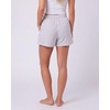 image:image3 Pack Womens Cotton Pajama Shorts Boxer Lounge Sleepwear PJs with PocketsIceberg Green Stripe  Orchid Petal Stripe  Bright White Stripe