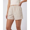 image:image3 Pack Womens Cotton Pajama Shorts Boxer Lounge Sleepwear PJs with PocketsInkwell Stripe  Moonbeam Check  Moonbeam Stripe