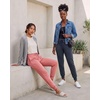 image:image3 Pack Womens Fleece Joggers Sweatpants Lounge Pants Sweats Casual PocketsSet 7
