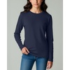 image:image4 Pack Girls Cotton Long Sleeve Shirts Crew Neck Tees Kids Teens TopsSet 2
