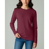 image:image4 Pack Girls Cotton Long Sleeve Shirts Crew Neck Tees Kids Teens TopsSet 4