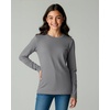 image:image4 Pack Girls Cotton Long Sleeve Shirts Crew Neck Tees Kids Teens TopsSet 6