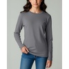 image:image4 Pack Girls Cotton Long Sleeve Shirts Crew Neck Tees Kids Teens TopsSet 6