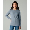 image:image4 Pack Girls Cotton Long Sleeve Shirts Crew Neck Tees Kids Teens TopsSet 8