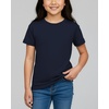 image:image4 Pack Girls Cotton Tshirts Short Sleeve Crew Neck Tees Kids Teens TopsSet 1