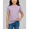 image:image4 Pack Girls Cotton Tshirts Short Sleeve Crew Neck Tees Kids Teens TopsSet 3