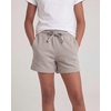 image:image4 Pack Girls Fleece Shorts Lounge Sleep Kids Teens Sweatshorts PocketsSolid Black  Solid Chocolate Torte  Solid Moonbeam