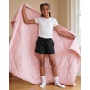 image:image4 Pack Girls Fleece Shorts Lounge Sleep Kids Teens Sweatshorts PocketsSolid Black  Solid Iceberg Green  Solid Orchid Petal