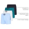image:image4 Pack Mens 3 Mesh Shorts Athletic Gym Running Basketball Workout Pockets3inch  Set 3