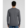image:image4 Pack Mens Cotton Long Sleeve Shirts Crew Neck Work Casual Jersey T ShirtSet 3