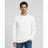 image:image4 Pack Mens Cotton Long Sleeve Shirts Crew Neck Work Casual Jersey T ShirtSet 5