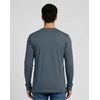 image:image4 Pack Mens Cotton Long Sleeve Shirts Crew Neck Work Casual Jersey T ShirtSet 7