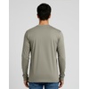 image:image4 Pack Mens Cotton Long Sleeve Shirts Crew Neck Work Casual Jersey T ShirtSet 8