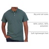 image:image4 Pack Mens Cotton Pique Polo Shirts Short Sleeve Collared Golf WorkSet 9