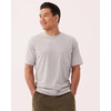 image:image4 Pack Mens Cotton Pocket T Shirts Crew Neck Short Sleeve Athletic GymSet 4