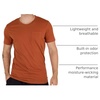 image:image4 Pack Mens Cotton Pocket T Shirts Crew Neck Short Sleeve Athletic GymSet 9