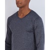 image:image4 Pack Mens Dry Fit Long Sleeve V Neck T Shirts Athletic Workout Gym TeesSet 10