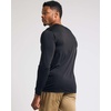 image:image4 Pack Mens Dry Fit Long Sleeve V Neck T Shirts Athletic Workout Gym TeesSet 12