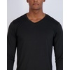 image:image4 Pack Mens Dry Fit Long Sleeve V Neck T Shirts Athletic Workout Gym TeesSet 16