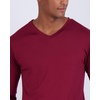 image:image4 Pack Mens Dry Fit Long Sleeve V Neck T Shirts Athletic Workout Gym TeesSet 2