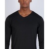 image:image4 Pack Mens Dry Fit Long Sleeve V Neck T Shirts Athletic Workout Gym TeesSet 9