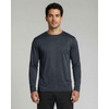 image:image4 Pack Mens Dry Fit Long Sleeve Workout Shirts Gym Athletic Tee FishingSet B