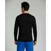 image:image4 Pack Mens Dry Fit Long Sleeve Workout Shirts Gym Athletic Tee FishingSet C