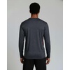 image:image4 Pack Mens Dry Fit Long Sleeve Workout Shirts Gym Athletic Tee FishingSet D
