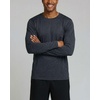 image:image4 Pack Mens Dry Fit Long Sleeve Workout Shirts Gym Athletic Tee FishingSet F