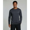image:image4 Pack Mens Dry Fit Long Sleeve Workout Shirts Gym Athletic Tee FishingSet F