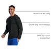 image:image4 Pack Mens Dry Fit Long Sleeve Workout Shirts Gym Athletic Tee FishingSet G