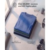 image:image4 Pack Mens Dry Fit Long Sleeve Workout Shirts Gym Athletic Tee FishingSet H