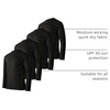 image:image4 Pack Mens Dry Fit Long Sleeve Workout Shirts Gym Athletic Tee FishingSet H