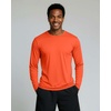 image:image4 Pack Mens Dry Fit Long Sleeve Workout Shirts Gym Athletic Tee FishingSet J