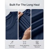 image:image4 Pack Mens Dry Fit Long Sleeve Workout Shirts Gym Athletic Tee FishingSet L