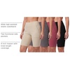 image:image4 Pack Womens 9 Bermuda Shorts Athletic Yoga Running Workout Pockets LongSet 6