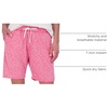image:image4 Pack Womens Bermuda Shorts Dry Fit Athletic 7 High Waisted Long PocketsSet 3