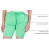image:image4 Pack Womens Bermuda Shorts Dry Fit Athletic 7 High Waisted Long PocketsSet 9