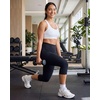 image:image4 Pack Womens Capri Leggings with Pockets High Waisted Yoga Workout CaprisSet 13