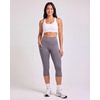 image:image4 Pack Womens Capri Leggings with Pockets High Waisted Yoga Workout CaprisSet 4