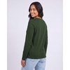 image:image4 Pack Womens Cotton Long Sleeve T Shirts Crewneck Basic Workout Tops TeesSet 10