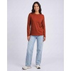 image:image4 Pack Womens Cotton Long Sleeve T Shirts Crewneck Basic Workout Tops TeesSet 10
