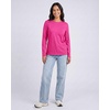 image:image4 Pack Womens Cotton Long Sleeve T Shirts Crewneck Basic Workout Tops TeesSet 12