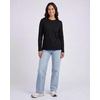 image:image4 Pack Womens Cotton Long Sleeve T Shirts Crewneck Basic Workout Tops TeesSet 13