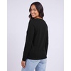 image:image4 Pack Womens Cotton Long Sleeve T Shirts Crewneck Basic Workout Tops TeesSet 15