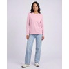 image:image4 Pack Womens Cotton Long Sleeve T Shirts Crewneck Basic Workout Tops TeesSet 15