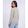image:image4 Pack Womens Cotton Long Sleeve T Shirts Crewneck Basic Workout Tops TeesSet 4